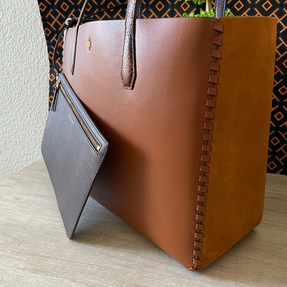 New, blake mixed material tote bag - Picture 4 of 15